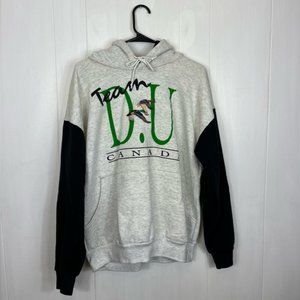 Vintage Ducks Unlimited Colour Block Hoodie